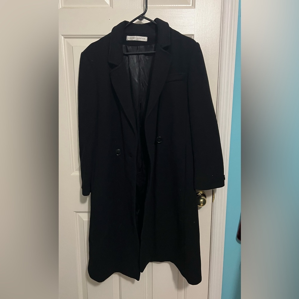 Vintage Larry Levine 3/4 length wool coat